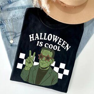 Halloween Is Cool Shirt, Simple Halloween Shirt, 90s Halloween Shirt